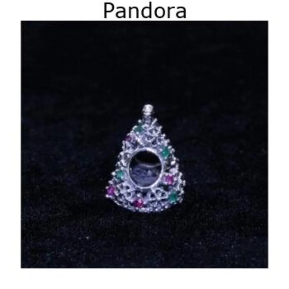 NEW Pandora Glitter Christmas Tree Charm